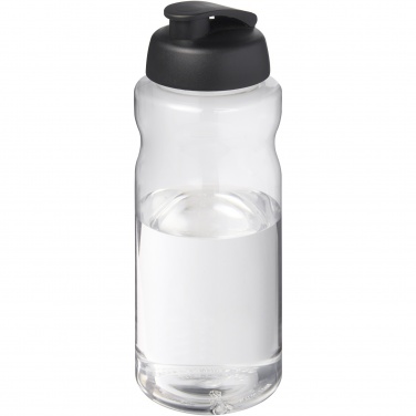Logo trade promotional items image of: H2O Active® Big Base 1 litre flip lid sport bottle