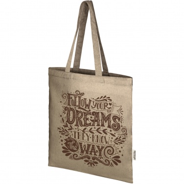 Logo trade promotional products image of: Pheebs 150 g/m² Aware™ recycled tote bag