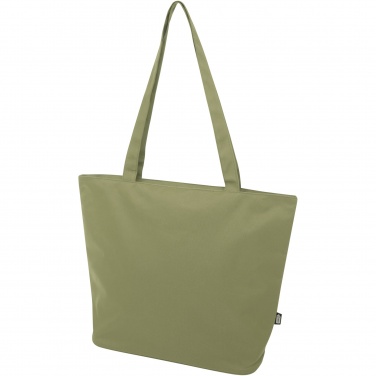 Logo trade advertising products picture of: Panama GRS recycled zippered tote bag 20L