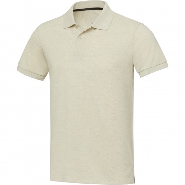 Logotrade promotional giveaway image of: Emerald short sleeve unisex Aware™ recycled polo