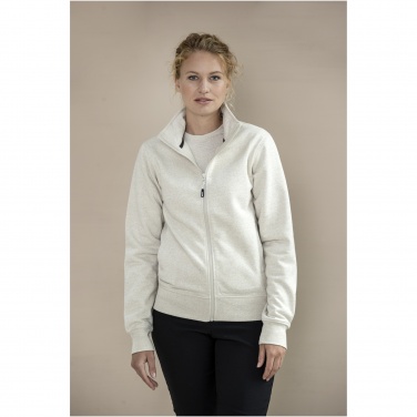 Logo trade advertising products picture of: Galena unisex Aware™ recycled full zip sweater