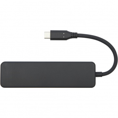 Logo trade business gift photo of: Loop RCS recycled plastic multimedia adapter USB 2.0-3.0 with HDMI port