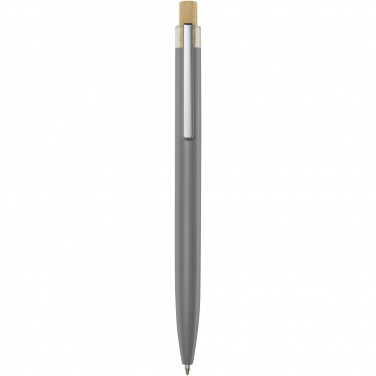 Logo trade promotional items image of: Nooshin recycled aluminium ballpoint pen  (blue ink)