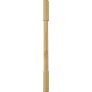 Logotrade advertising product image of: Samambu bamboo duo pen
