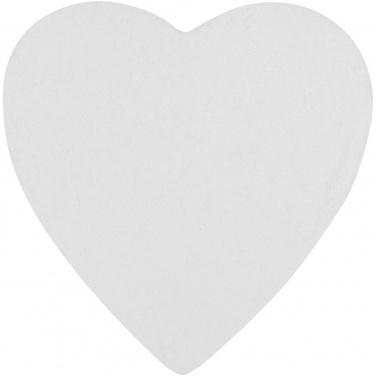 Logotrade promotional giveaways photo of: Sticky-Mate® heart-shaped recycled sticky notes