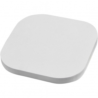 Logotrade promotional merchandise photo of: Sticky-Mate® square-shaped recycled sticky notes with rounded corners