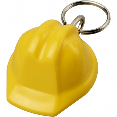 Logotrade corporate gift picture of: Kolt hard hat-shaped recycled keychain