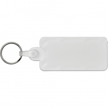 Logotrade promotional giveaways photo of: Kym recycled tyre tread check keychain