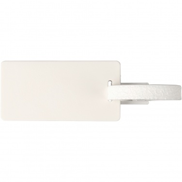 Logo trade business gift photo of: River recycled window luggage tag