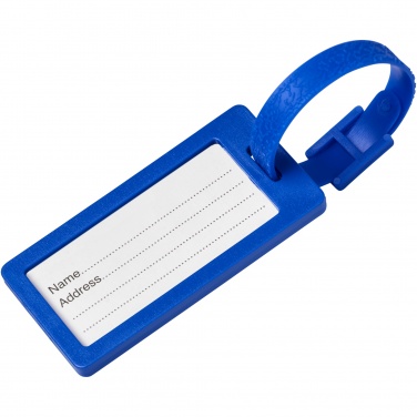 Logo trade promotional products picture of: River recycled window luggage tag