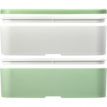 Logo trade promotional merchandise photo of: MIYO Renew double layer lunch box