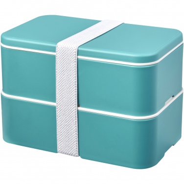 Logo trade promotional merchandise photo of: MIYO Renew double layer lunch box