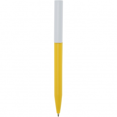 Logo trade business gifts image of: Unix recycled plastic ballpoint pen