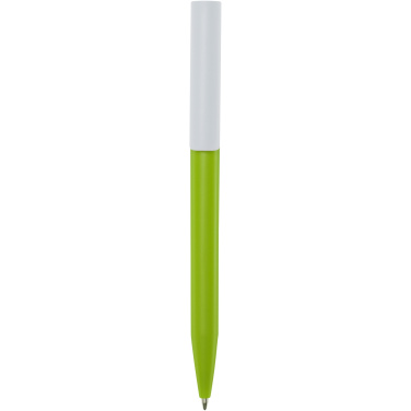 Logo trade promotional merchandise image of: Unix recycled plastic ballpoint pen