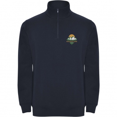 Logo trade advertising products picture of: Aneto quarter zip sweater