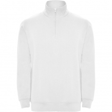 Logo trade promotional gifts image of: Aneto quarter zip sweater