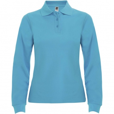 Logo trade promotional gifts image of: Estrella long sleeve women's polo