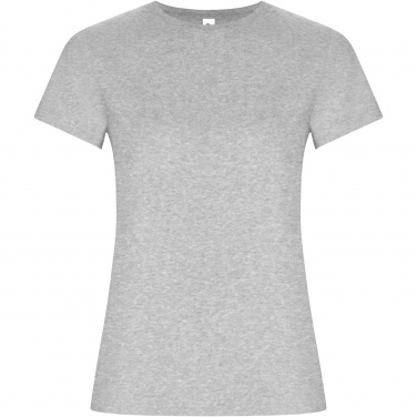 Logo trade corporate gifts image of: Golden short sleeve women's t-shirt