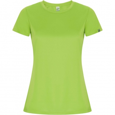 Logo trade promotional giveaways image of: Imola short sleeve women's sports t-shirt