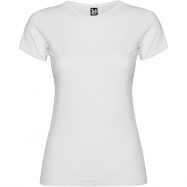 Logo trade promotional giveaway photo of: Jamaica short sleeve women's t-shirt