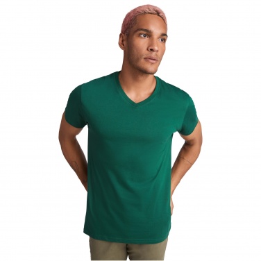 Logo trade promotional items image of: Samoyedo short sleeve men's v-neck t-shirt