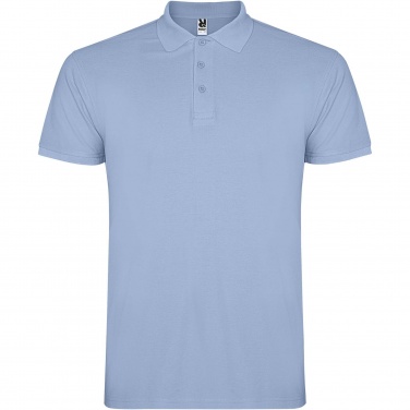 Logo trade corporate gifts image of: Star short sleeve men's polo
