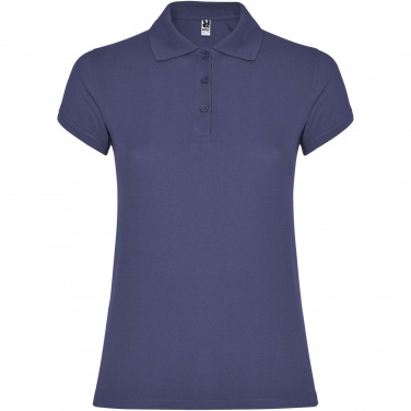 Logo trade promotional giveaway photo of: Star short sleeve women's polo