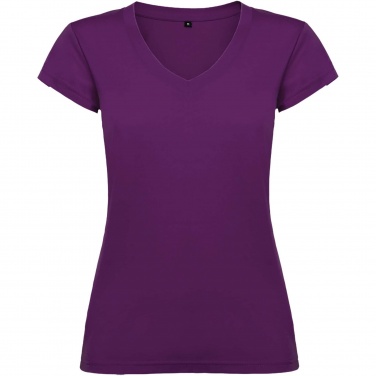 Logotrade corporate gift image of: Victoria short sleeve women's v-neck t-shirt