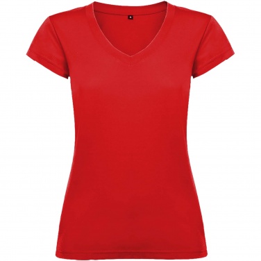 Logotrade promotional product picture of: Victoria short sleeve women's v-neck t-shirt