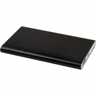 Logo trade promotional gifts picture of: Pep 4000 mAh Type-C recycled aluminium power bank 