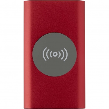 Logotrade promotional items photo of: Juice 4000 mAh Type-C recycled aluminium wireless power bank 