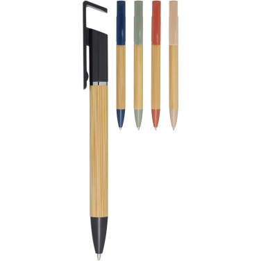 Logo trade business gifts image of: Delfina phone holder pen