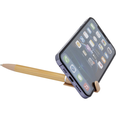 Logo trade promotional product photo of: Delfina phone holder pen