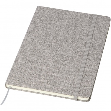 Logo trade promotional giveaways picture of: Ramona A5 cotton notebook