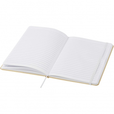 Logotrade business gift image of: Nelida A5 recycled cardboard hard cover notebook