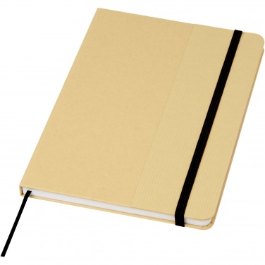 Logotrade promotional merchandise picture of: Nelida A5 recycled cardboard hard cover notebook