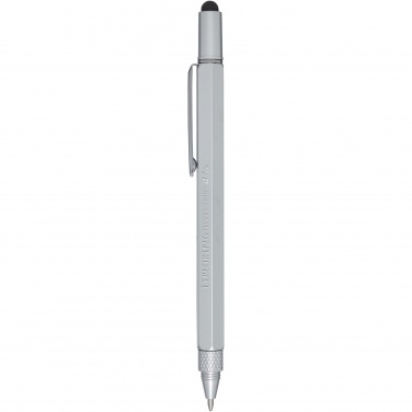 Logo trade promotional merchandise image of: Dora recycled aluminium multifunctional pen