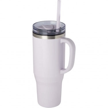 Logotrade advertising product image of: Melbourne 1200 ml RCS certified insulated tumbler with straw