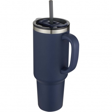 Logotrade promotional giveaway image of: Sydney 1200 ml copper vacuum insulated tumbler with straw