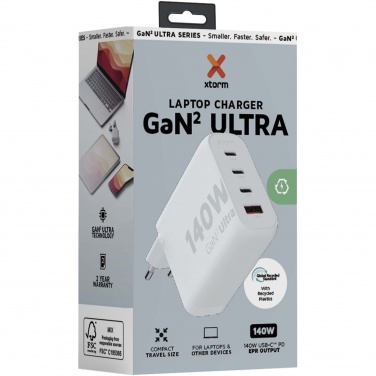 Logotrade promotional giveaway image of: Xtorm XEC140 GaN² Ultra 140W wall charger