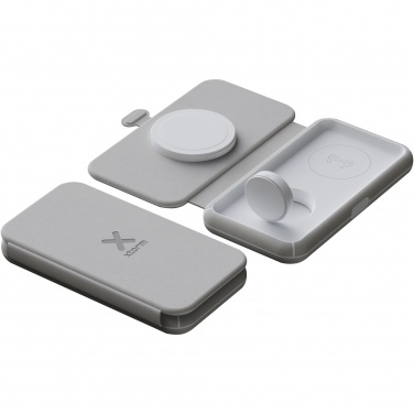 Logotrade promotional merchandise picture of: Xtorm XWF31 15W foldable 3-in-1 wireless travel charger