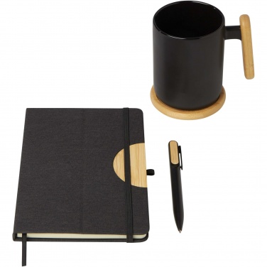 Logotrade promotional merchandise picture of: Laura A5 hard cover notebook and ballpoint pen gift set