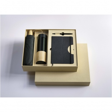 Logotrade advertising product image of: Carmen A5 hard cover notebook and ballpoint pen gift set