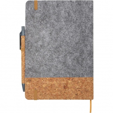 Logo trade promotional products picture of: Veronica A5 hard cover notebook