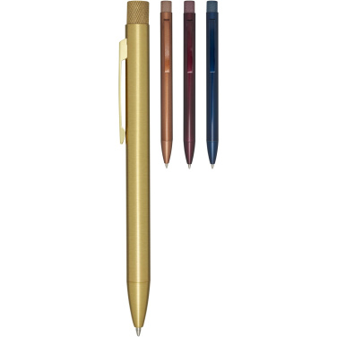 Logotrade promotional item picture of: Beatriz recycled brass ballpoint pen