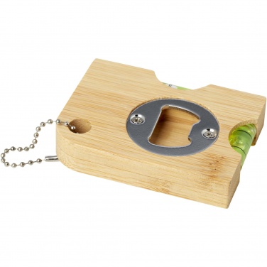 Logotrade promotional product image of: Levo bamboo bottle opener with level 