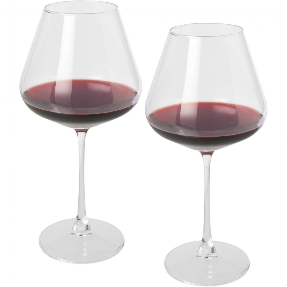 Logo trade promotional gifts picture of: Rosso 2-piece wine glass set 