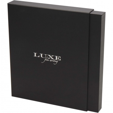 Logo trade corporate gifts image of: Legato A5 notebook and rollerball pen set 