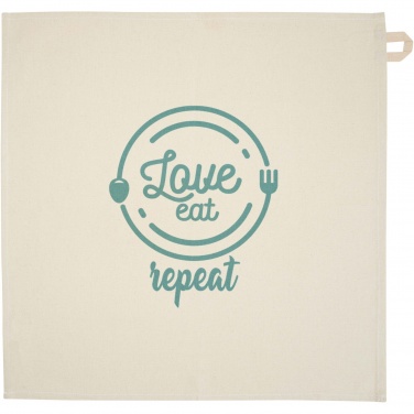 Logo trade promotional merchandise image of: Alora 200 g/m² recycled cotton kitchen towel
