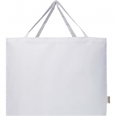 Logotrade promotional item picture of: Odessa 220 g/m² GRS recycled cotton large tote bag